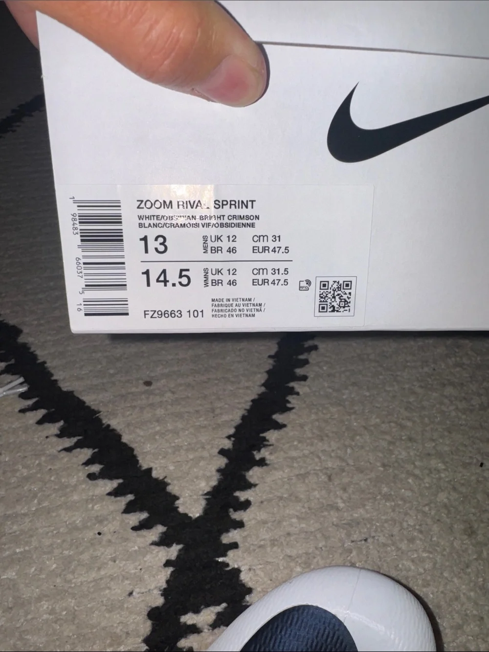 Nike Zoom Rival Track & Field Spikes Men’s 13